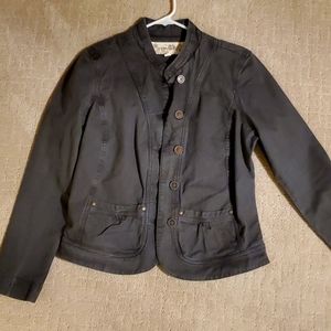 ADVENTURA Dark Olive Denim Jacket